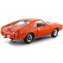 Cochesdemetal.es 1969 AMC AMX Hardtop Orange 1:18 Auto World AMM1170