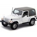 2000 Jeep Wrangler Sahara Blanco Metalizado 1:18 Maisto 31662 Cochesdemetal 1 - Coches de Metal 
