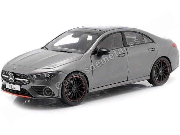 Carsdemetal.es 2019 Mercedes-Benz CLA Coupe (C118) Mountain Gray 1:18 Revester Edition B66960472