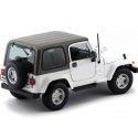 2000 Jeep Wrangler Sahara Blanco Metalizado 1:18 Maisto 31662 Cochesdemetal 2 - Coches de Metal 