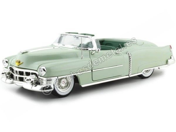 Cochesdemetal.es 1953 Cadillac Eldorado convertible vert 1:18 Auto World AW260