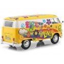 Cochesdemetal.es 1967 Volkswagen Type 2 T1 Delivery Van "Flower Power" 1:24 Motor Max 79575