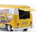 Cochesdemetal.es 1967 Volkswagen Type 2 T1 Delivery Van "Flower Power" 1:24 Motor Max 79575