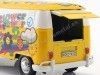 Cochesdemetal.es 1967 Volkswagen Type 2 T1 Delivery Van "Flower Power" 1:24 Motor Max 79575