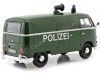 Cochesdemetal.es 1967 Volkswagen Type 2 T1 Van de livraison "Police" 1:24 Motor Max 79574