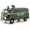 Cochesdemetal.es 1967 Volkswagen Type 2 T1 Van de livraison "Police" 1:24 Motor Max 79574