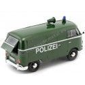 Cochesdemetal.es 1967 Volkswagen Type 2 T1 Van de livraison "Police" 1:24 Motor Max 79574