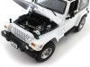 2000 Jeep Wrangler Sahara Blanco Metalizado 1:18 Maisto 31662 Cochesdemetal 11 - Coches de Metal 