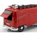 CARSDEMETAL.ES 1967 Volkswagen Type 2 T1 Van de livraison "Firefighters" 1:24 MOTOR MAX 79564