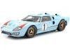 Cochesdemetal.es 1966 Ford GT40 Mark II Nº1 Miles/Hulme 24h LeMans Azul 1:18 Shelby Collectibles 411