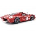 Cochesdemetal.es 1967 Ford GT40 Mark IV Nº1 Gurney/Foyt Ganador 24h LeMans Rojo 1:18 Shelby Collectibles 423