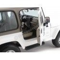 2000 Jeep Wrangler Sahara Blanco Metalizado 1:18 Maisto 31662 Cochesdemetal 13 - Coches de Metal 