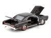 Cochesdemetal.es 1966 Pontiac GTO Hard Top Negro 1:18 Welly 19856