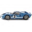 Cochesdemetal.es 1966 Ford GT40 Mark II Nº2 D.Gurney/J.Grant 12h Sebring 1:18 Shelby Collectibles 401