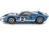 Cochesdemetal.es 1966 Ford GT40 Mark II Nº2 D.Gurney/J.Grant 12h Sebring 1:18 Shelby Collectibles 401