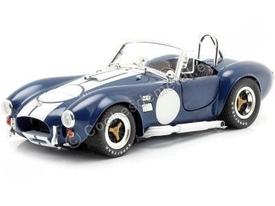 1966 Shelby Cobra 427 S/C Azul/Blanco 1:18 Shelby Collectibles 121 Cochesdemetal.es