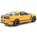 Cochesdemetal.es 2013 Ford Mustang BOSS 302 Amarillo 1:18 Shelby Collectibles 451