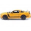 Cochesdemetal.es 2013 Ford Mustang BOSS 302 Amarillo 1:18 Shelby Collectibles 451