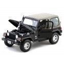 2000 Jeep Wrangler Sahara Negro Metalizado 1:18 Maisto 31662 Cochesdemetal 9 - Coches de Metal 
