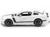 Cochesdemetal.es 2013 Ford Mustang Boss 302 Blanco 1:18 Shelby Collectibles 452