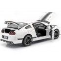 Cochesdemetal.es 2013 Ford Mustang Boss 302 Blanco 1:18 Shelby Collectibles 452