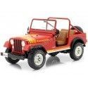 Cochesdemetal.es 1976 Jeep CJ-7 Renegade Rojo 1:18 MC Group 18110