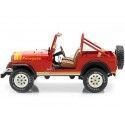 Cochesdemetal.es 1976 Jeep CJ-7 Renegade Rojo 1:18 MC Group 18110