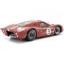 Cochesdemetal.es 1967 Ford GT40 Mark IV "Nº3 Andretti/Bianchi 24h LeMans" Rojo 1:18 Shelby Collectibles 425