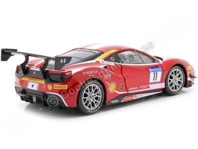 Cochesdemetal.es 2017 Ferrari 488 Challenge 11 Formule Racing Mugello Nielsen 1:24 Bburago 18-26308 2