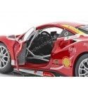 Carsdemetal.es 2017 Ferrari 488 Desafio 11 Fórmula Racing Mugello Nielsen 1:24 Bburago 18-26308