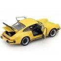 Cochesdemetal.es 1974 Porsche 911 Turbo 3.0 Amarillo 1:24 Welly 24043