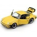 Cochesdemetal.es 1974 Porsche 911 Turbo 3.0 Amarillo 1:24 Welly 24043