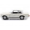 Cochesdemetal.es 1963 Mercedes-Benz 230 SL (W113) Hardtop Blanco 1:24 Welly 24093