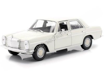 Cochesdemetal.es 1973 Mercedes-Benz 220-8 (W115) Blanco 1:24 Welly 24091