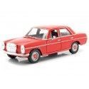 Cochesdemetal.es 1973 Mercedes-Benz 220-8 (W115) Rojo 1:24 Welly 24091