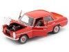 Cochesdemetal.es 1973 Mercedes-Benz 220-8 (W115) Rojo 1:24 Welly 24091