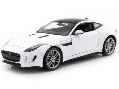 Cochesdemetal.es 2015 Jaguar F-Type Coupe Blanco 1:24 Welly 24060