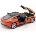 Carsdemetal.es 2015 Jaguar F-Type Coupe Orange 1:24 bem 24060