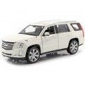 Cochesdemetal.es 2017 Cadillac Escalade Blanco 1:27 Welly 24084