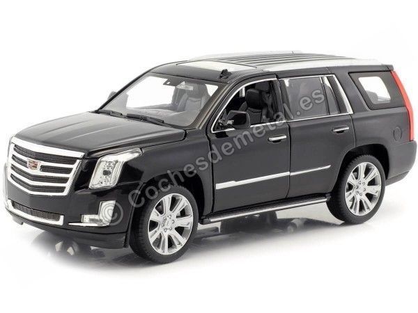 Cochesdemetal.es 2017 Cadillac Escalade Negro 1:27 Welly 24084