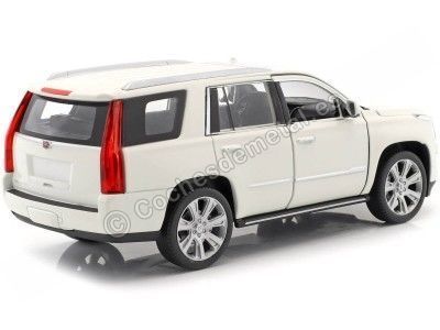 Cochesdemetal.es 2017 Cadillac Escalade Blanco 1:27 Welly 24084 2