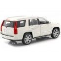 Cochesdemetal.es 2017 Cadillac Escalade Blanco 1:27 Welly 24084