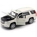 Carsdemetal.es 2017 Cadillac Escalade White 1:27 bem 24084