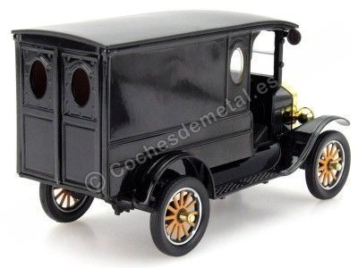 1925 Ford Model T Paddy Wagon Black 1:24 Motor Max 79316 Cochesdemetal.es 2