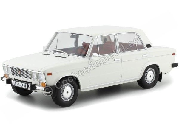 Carsdemetal.es 1976 lada 2106 (assento 124) branco 1:18 Triple-9 1800242