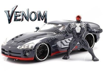 Cochesdemetal.es 2008 Dodge Viper SRT-10 Custom + Figura Venom 1:24 Jada Toys 31750 253225015