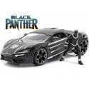 Cochesdemetal.es 2017 Lykan Hypersport + Figura Black Panther 1:24 Jada Toys 99723/253225004