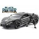 Cochesdemetal.es 2017 Lykan Hypersport + Figura Black Panther 1:24 Jada Toys 99723 253225004