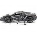 Cochesdemetal.es 2017 Lykan Hypersport + Figura Black Panther 1:24 Jada Toys 99723/253225004