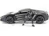 Cochesdemetal.es 2017 Lykan Hypersport + Figura Black Panther 1:24 Jada Toys 99723/253225004